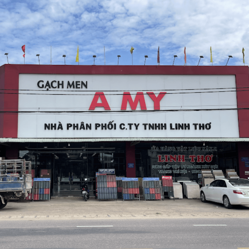 Showroom Gạch - Ngói - Thiết bị vệ sinh Bình Định AMY LINH THƠ cung cấp đá ốp lát