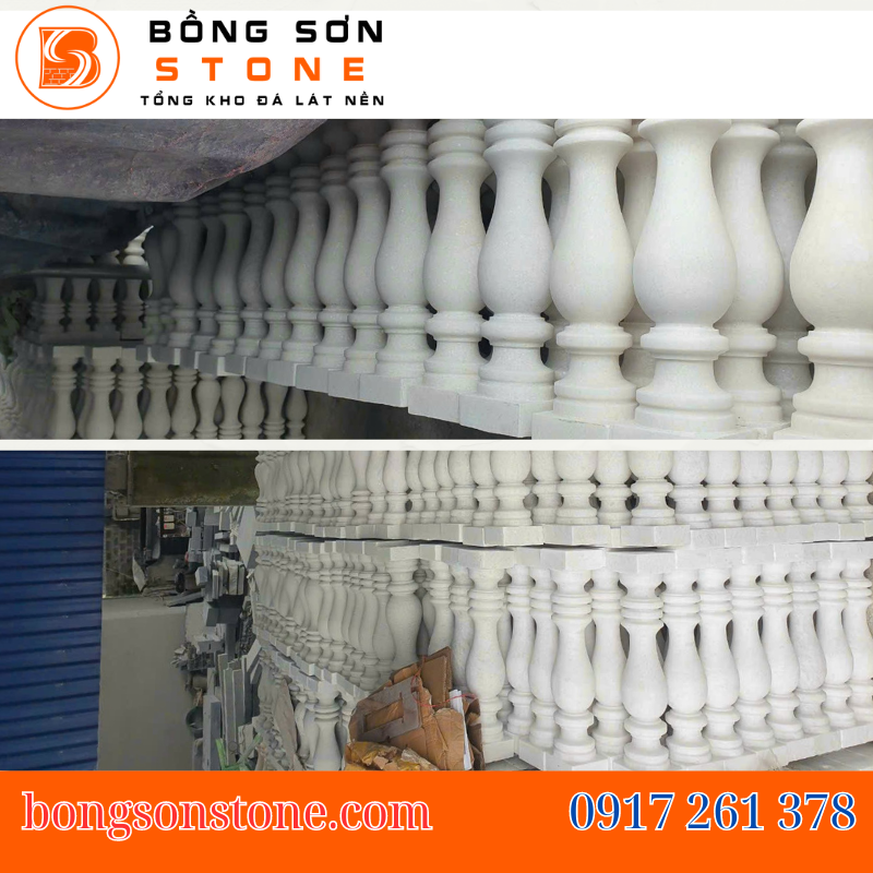 Bồng Sơn Stone chuyên cung cấp lục bình đá làm lan can