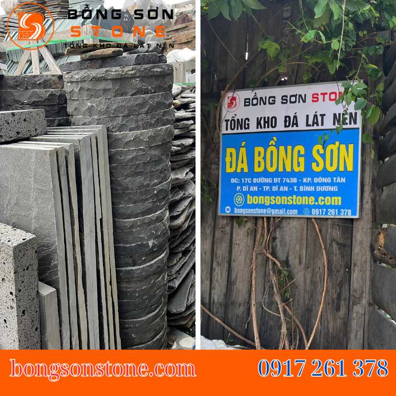 Bồng Sơn Stone là cửa hàng bán đá lát nền Bình Dương chất lượng, uy tín