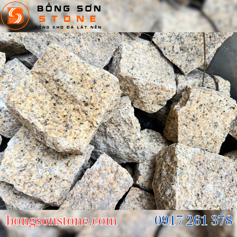 Đá Cubic vàng 10x10x5cm 6 Đá Cubic vàng tại Bồng Sơn Stone