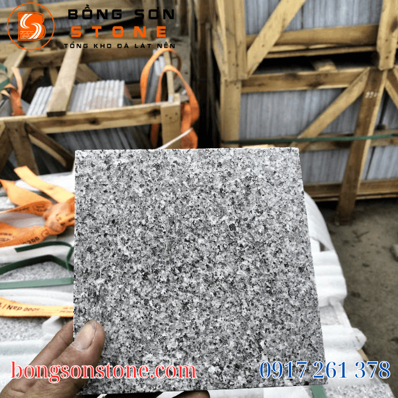 Đá khò trắng Suối Lau 15x15x2cm 3 Đá khò trắng suối lau 15x15x2cm