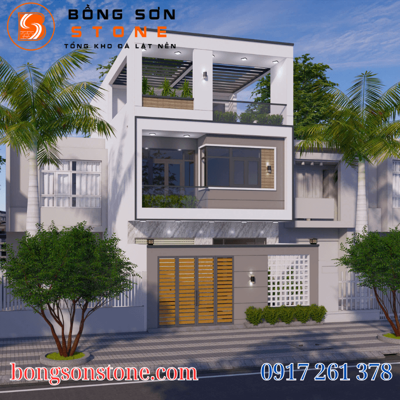 Nên ốp đá mặt tiền màu gì để ngôi nhà sang trọng và hiện đại? 3 Tuỳ theo phong cách thiết kế để lựa chọn đá ốp mặt tiền phù hợp