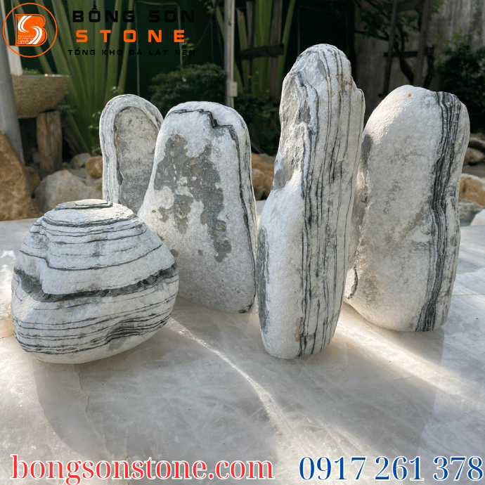 đá Tuyết Sơn trang trí hòn non bộ