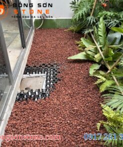 đá nham thạch lava đỏ