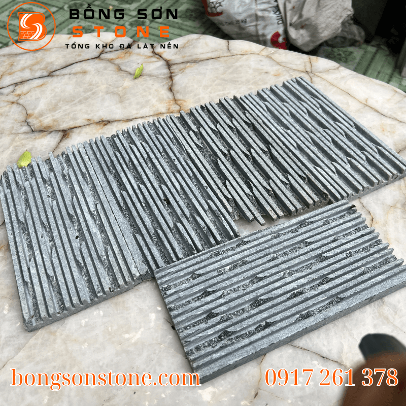 Đá răng lược thường được dùng để ốp tường trang trí nội – ngoại thất, mang lại vẻ đẹp sang trọng