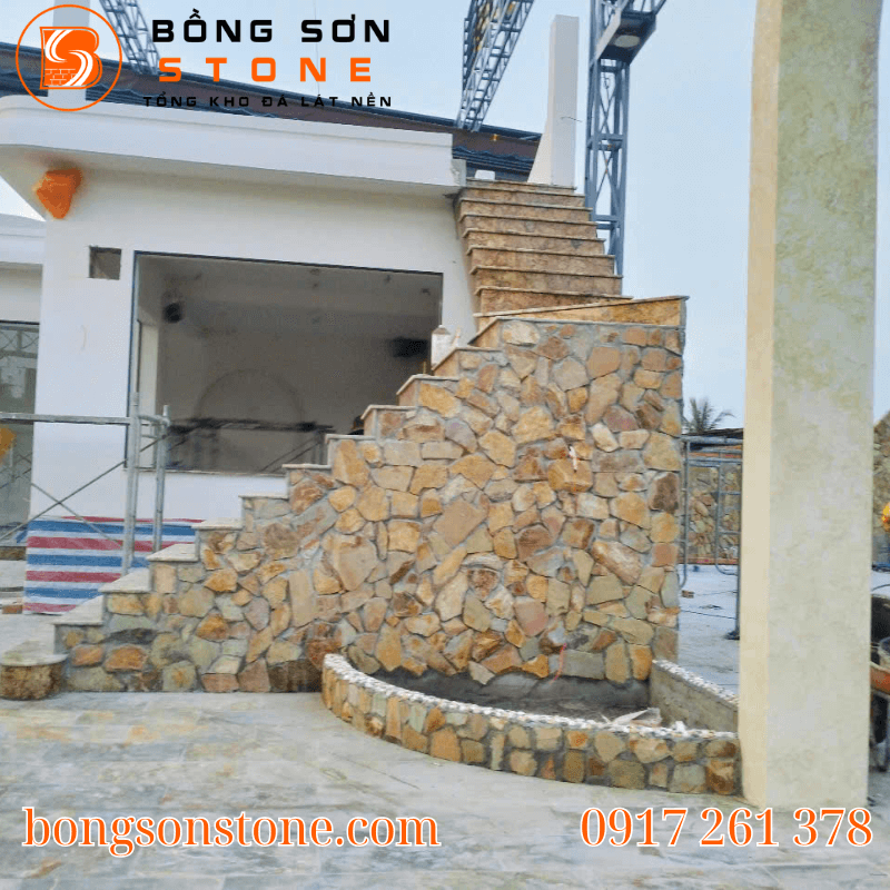Một quy trình thi công ốp đá rối thành công bắt đầu từ khâu chuẩn bị kỹ lưỡng
