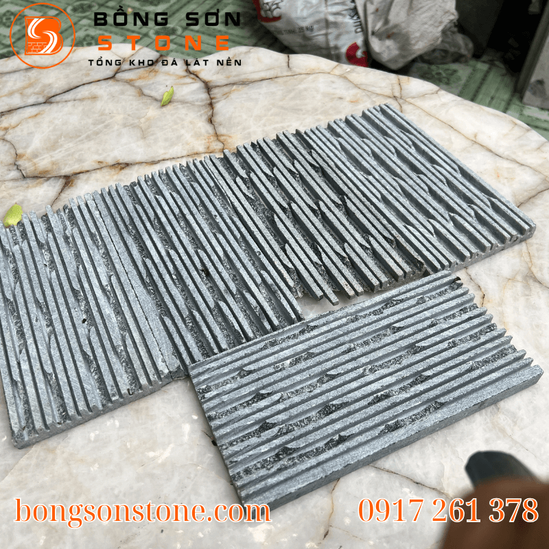 Ứng dụng đá răng lược trong thiết kế