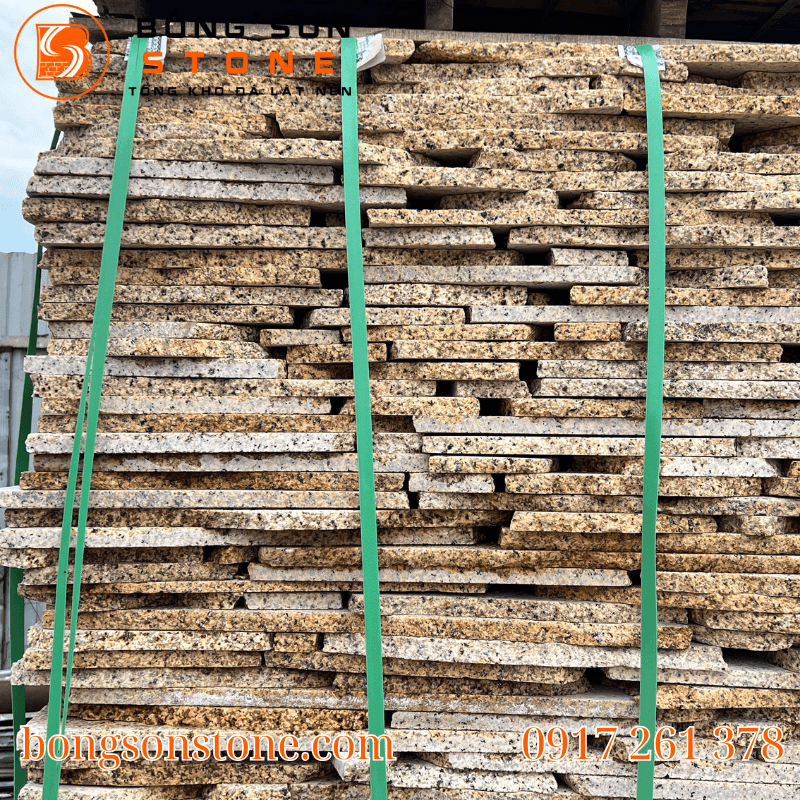 Sản phẩm được gia công băm mặt chống trơn và giữ nguyên đường nét rối tự nhiên