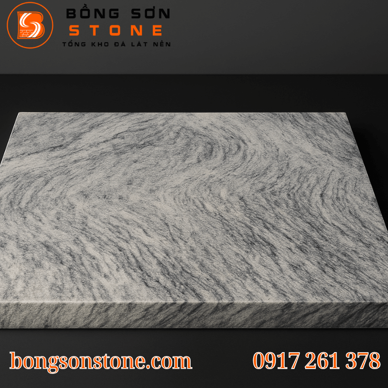 Đá tuyết sơn khò mặt 30x60x2cm lát sân, ốp tường tự nhiên