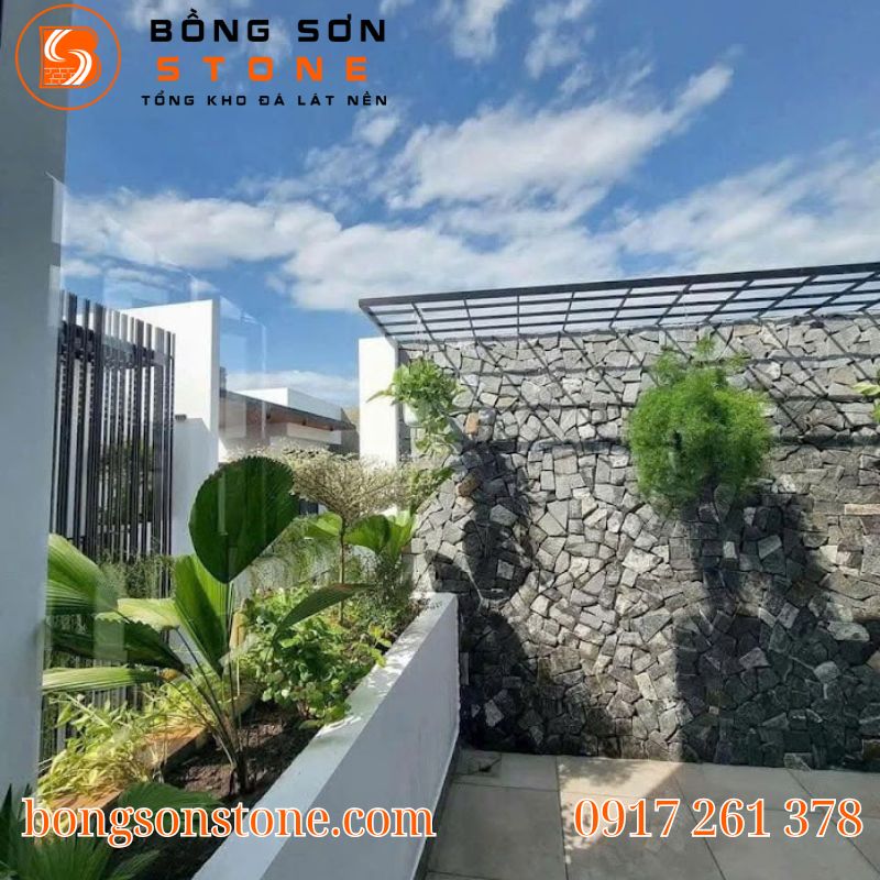 Sản phẩm đá ốp tường cho giếng trời có chất lượng tốt