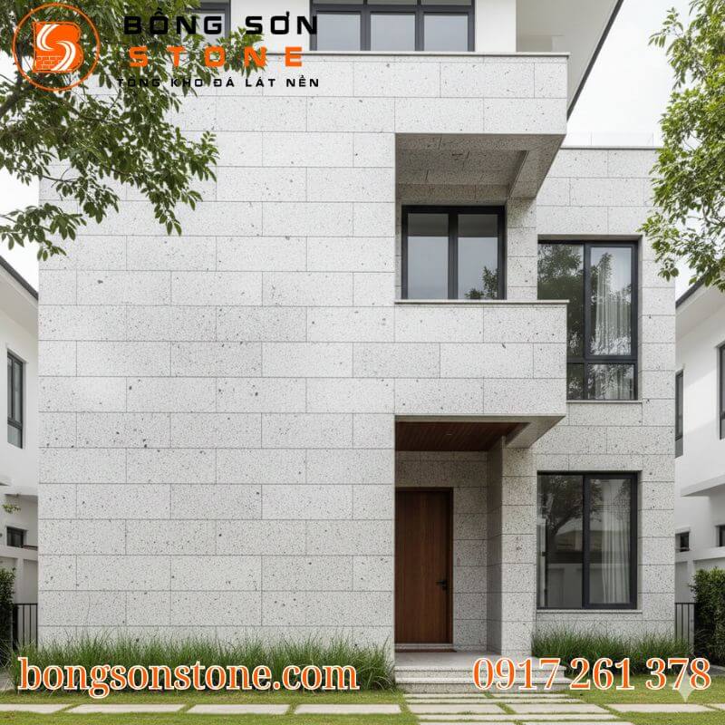 Mặt Tiền Nhà Ốp Đá Hoa Cương Có Tốt Không? Ưu – Nhược Điểm Chi Tiết 2 Mặt Tiền Nhà Ốp Đá Hoa Cương có tốt không là câu hỏi nhiều người băn khoăn