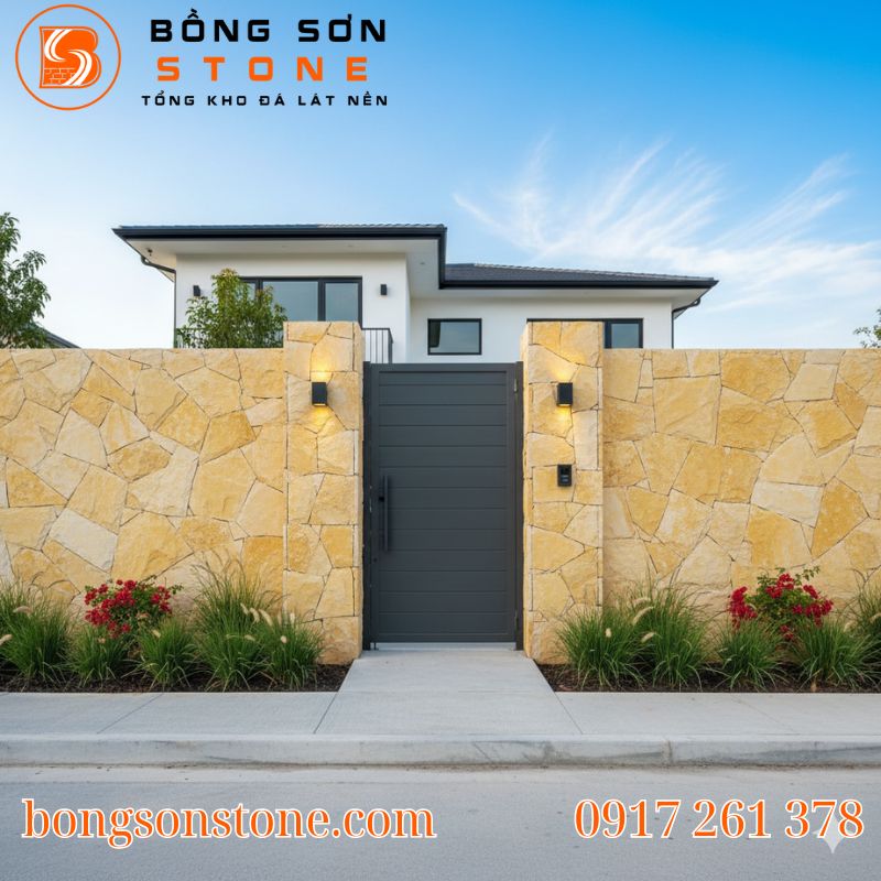 So sánh đá rối vàng và đá rối đen ốp tường: Nên chọn loại nào? 6 so sanh da roi vang va da roi den 1