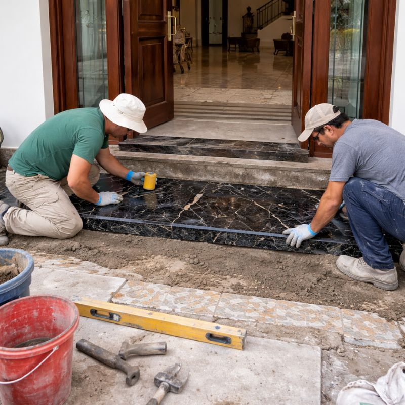 Tìm hiểu Đá ngạch cửa chính