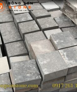 Đá Bazan Cubic 10x10x5cm Lát Vỉa Hè, Lối Đi, Khuôn Viên Bền Đẹp