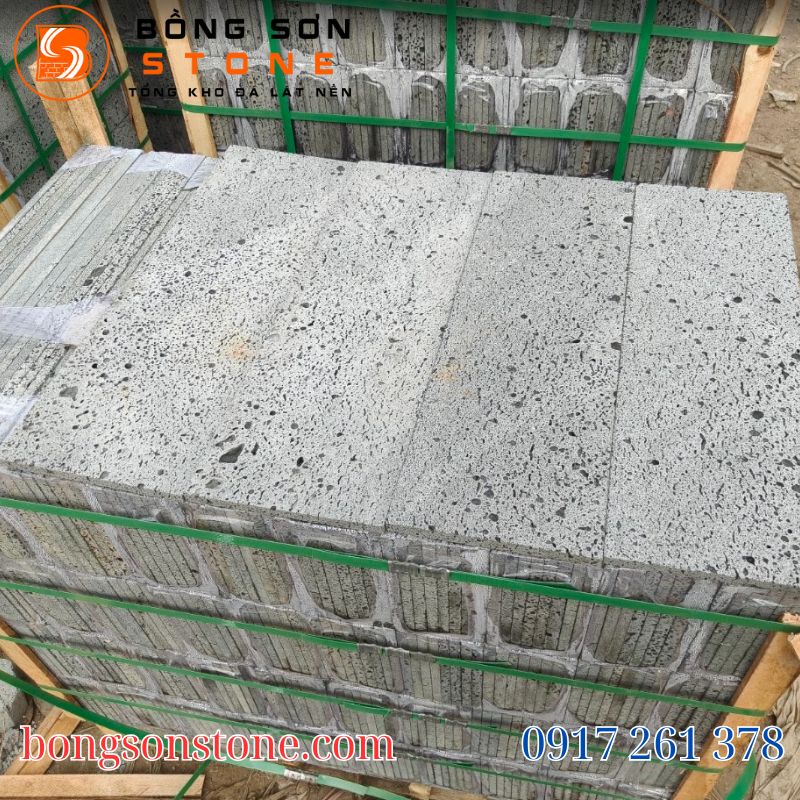 Đá Ong Xám 20x60x1.5cm Ốp Tường, Giếng Trời, Mặt Tiền Bền Đẹp 12 Đá Ong Xám 20x60x1.5cm đang trở thành vật liệu ốp lát được nhiều gia chủ, kiến trúc sư và nhà thầu lựa chọn