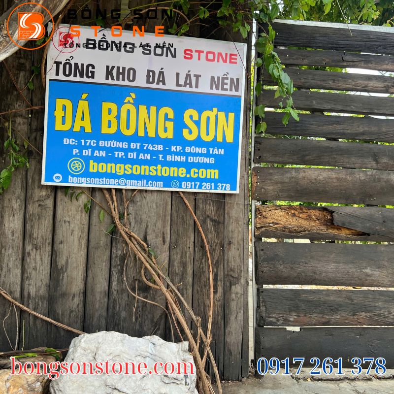 Mua đá lát sân vườn tự nhiên chất lượng tại Bồng Sơn Stone