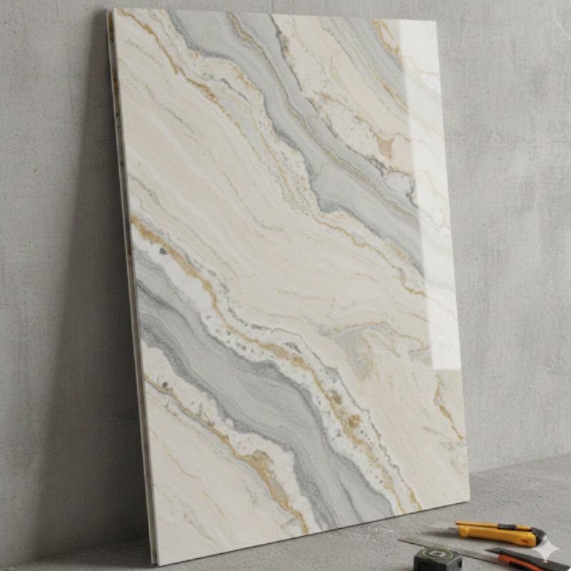 Nhược điểm của tấm nhựa giả đá khi so sánh với đá tự nhiên và gạch ốp lát tự nhiên