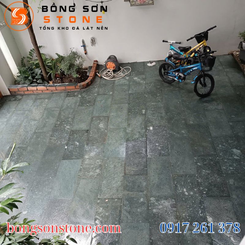 Quy trình lát đá xanh Thanh Hóa chuẩn giúp công trình bền đẹp lâu dài