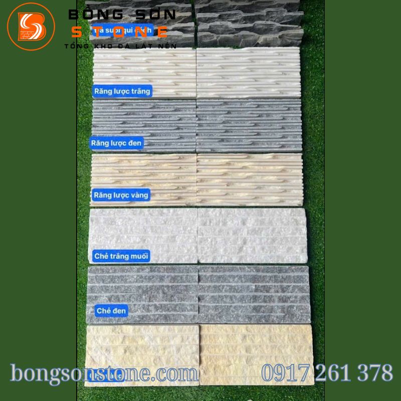 Trang trí điểm nhấn nội ngoại thất bằng dòng đá răng lược