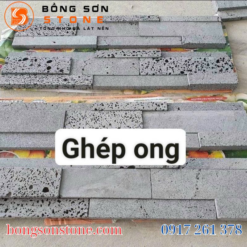     Kích thước đá ong xám phổ biến 10x10 20x40 30x60