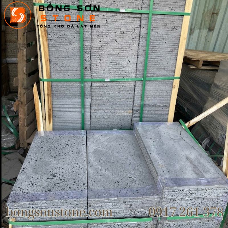 Đá Ong Xám 60x120 Lát Sân Vườn, Lối Đi Và Công Trình Cảnh Quan 6 Mua đá ong xám 60x120 tại Bồng Sơn Stone
